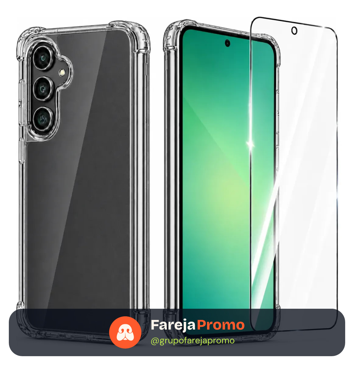Capa Capinha Anti Shock Para Samsung + Película Cerâmica 3d