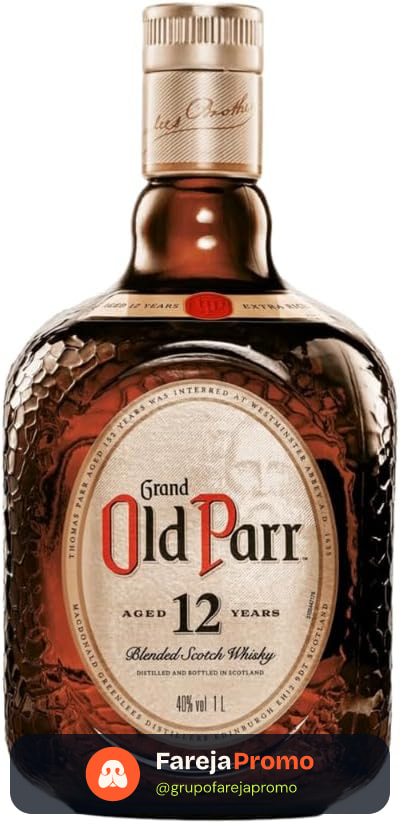 Old Parr Whisky 12 Anos 1L