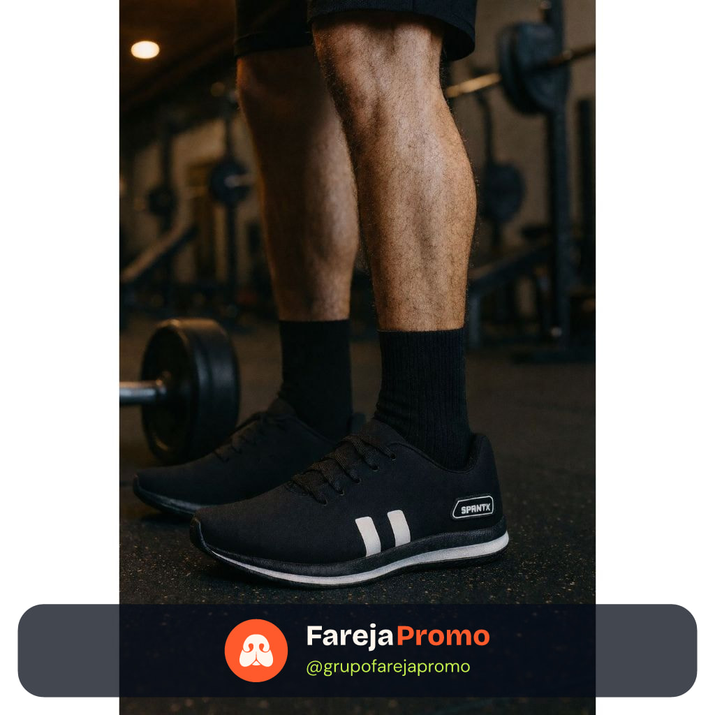 tenis esportivo  masculino leve macio e muito confortavel