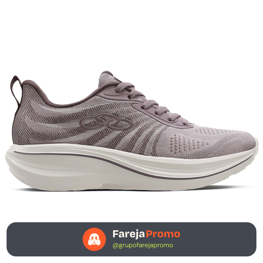 Tênis Olympikus Bruma Feminino Original Confortável Academia Macio Corridas Leves Treinos