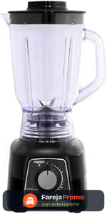 Liquidificador Arno Power Mix Limpa Fácil LQ33 700W Preto 127V
