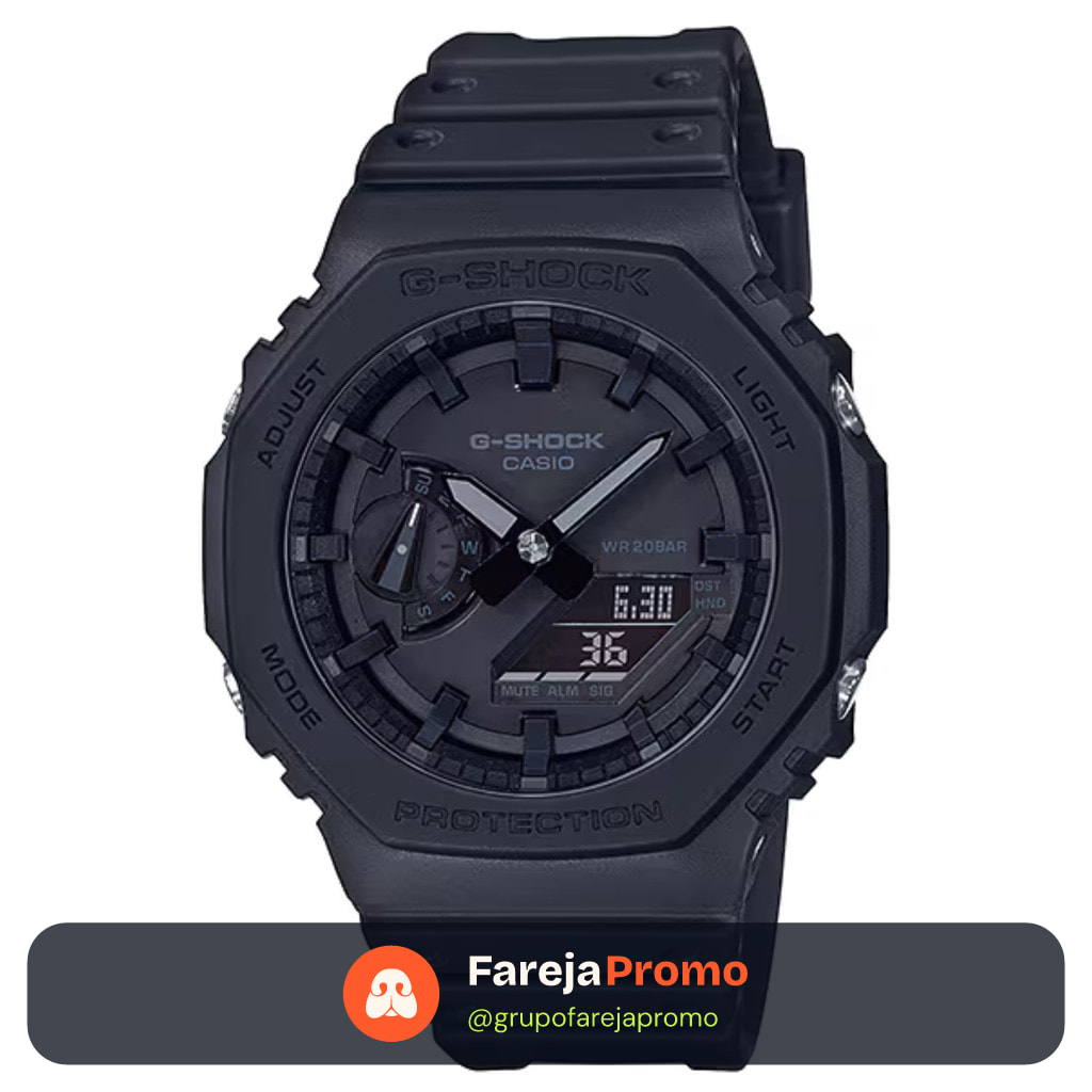 Relógio Casio G-SHOCK GA-2100-1A1DR Carbon
