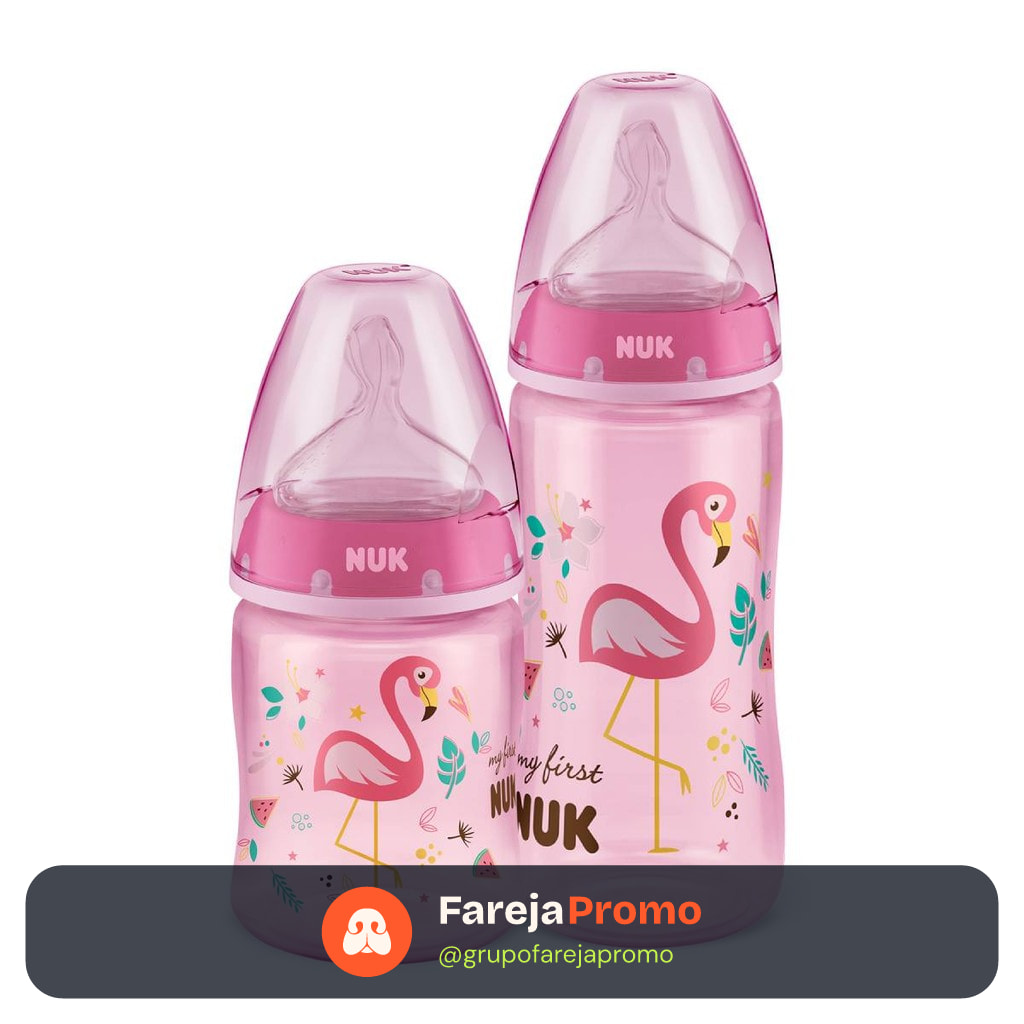 Kit 2 Mamadeiras My 1st 150/300ml First Choice - NUK