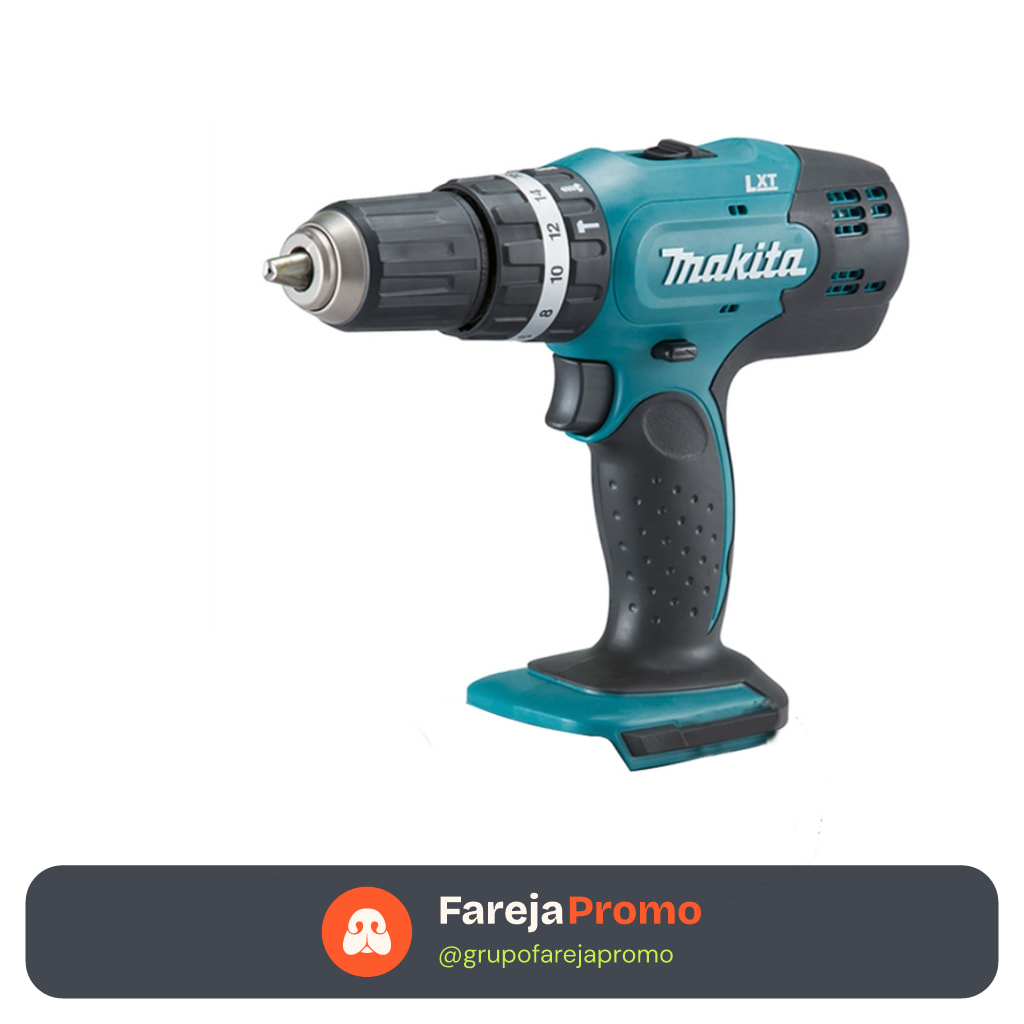 Parafusadeira Furadeira Impacto 18v Makita Dhp453z Solo Sem Bateria