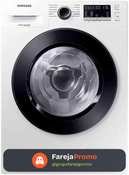 Samsung Lava e Seca 11kg Branco WD11M4473PW - 127V