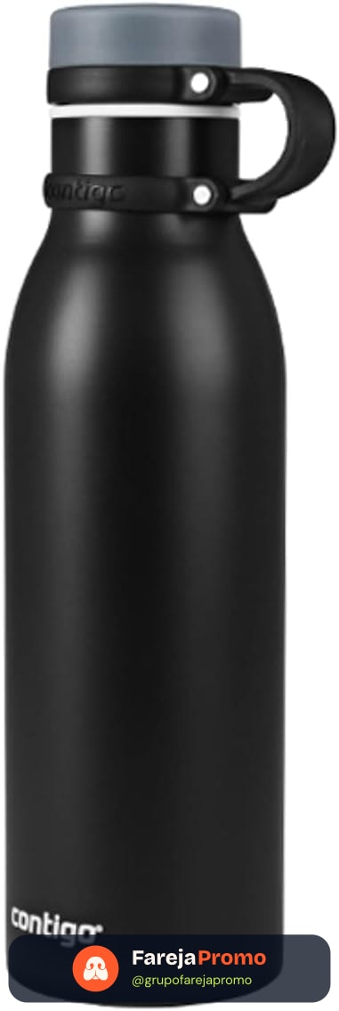 Contigo, Garrafa Térmica Inox Parede Dupla Matterhorn, 591ML