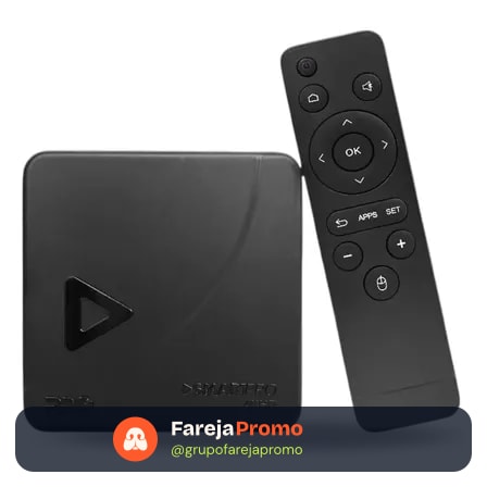 Smart Box Proeletronic Smartpro Prosb-3000/16 Gb 4k Hd Preto Padrão