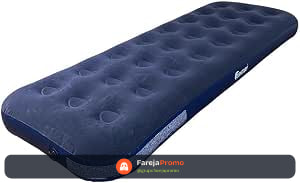 Colchão Inflável Solteiro Multiuso Até 100kgs O2Flow