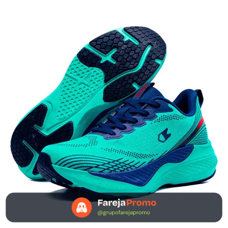 Tênis Sandrini Aero Spark Corrida Academia Caminhada Leve