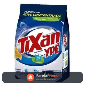 Sabão em Pó Tixan Ypê Primavera 4kg