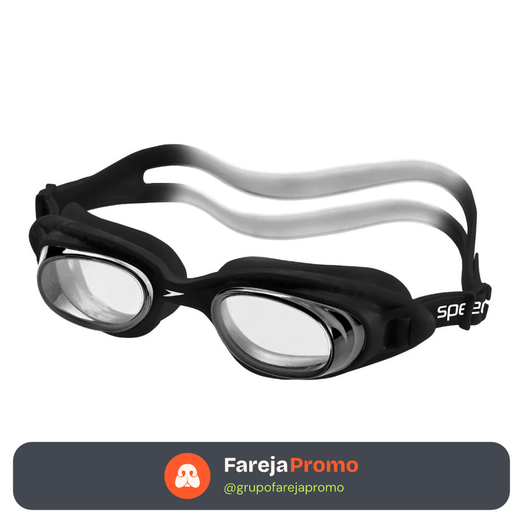 Óculos Natação Speedo Tornado Adulto Antiembaçante Proteção UV