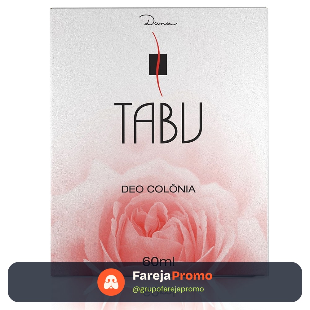 Deo Colônia Tabu Tradicional 60ml
