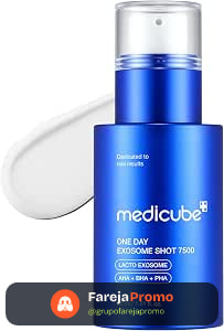 Sérum para Poros medicube One Day Exosome Shot, 7500, 30ml