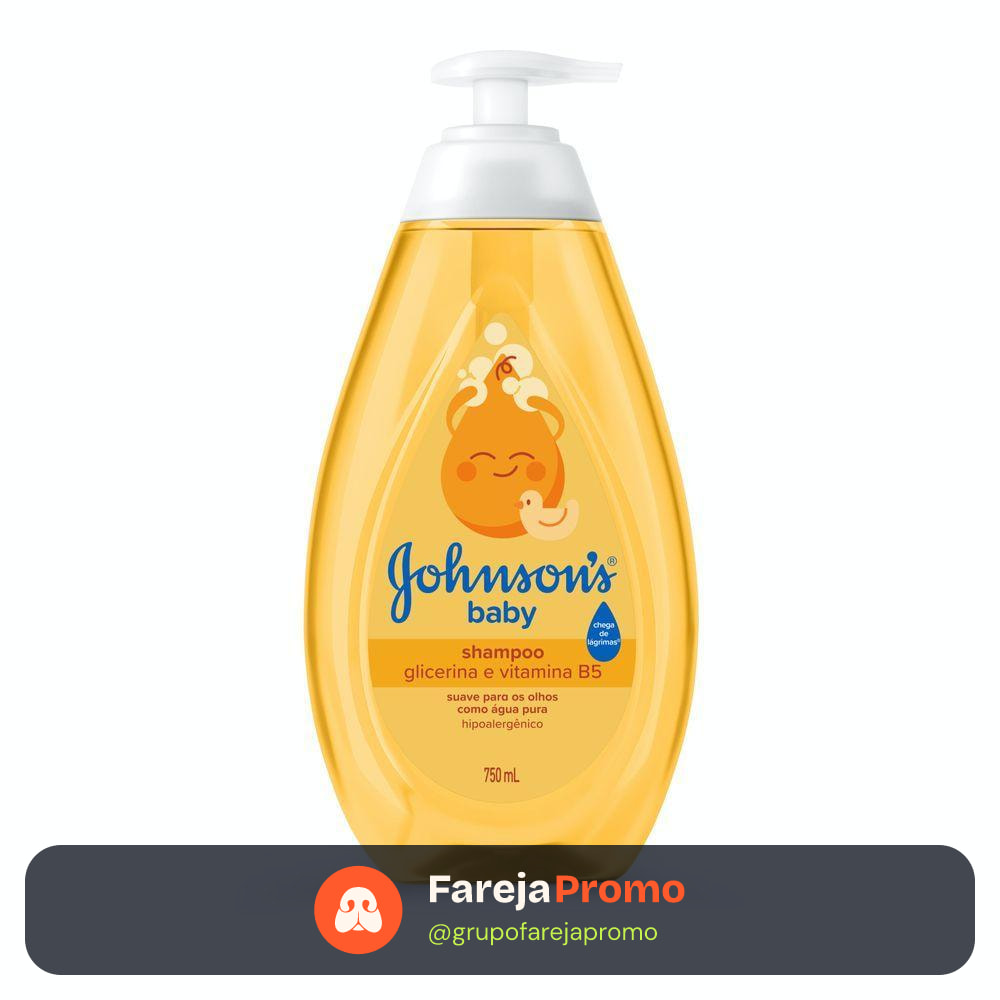 Shampoo Johnson's Baby Regular 750ml