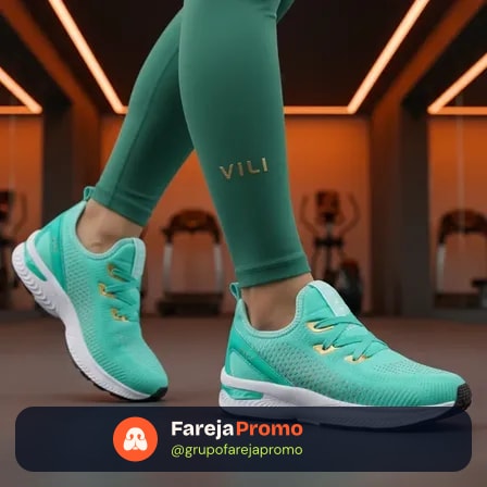 Tênis Feminino Olimp Para Caminhada Academia Promoção