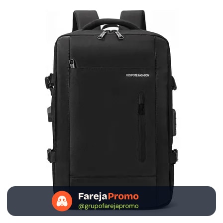 Mochila Viagem Feminina Masculina Para Notebook Executiva
