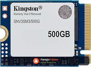 Kingston NV3 NVMe PCIe 4.0 SSD interno 500GB M.2 2230-SNV3SM3/500G
