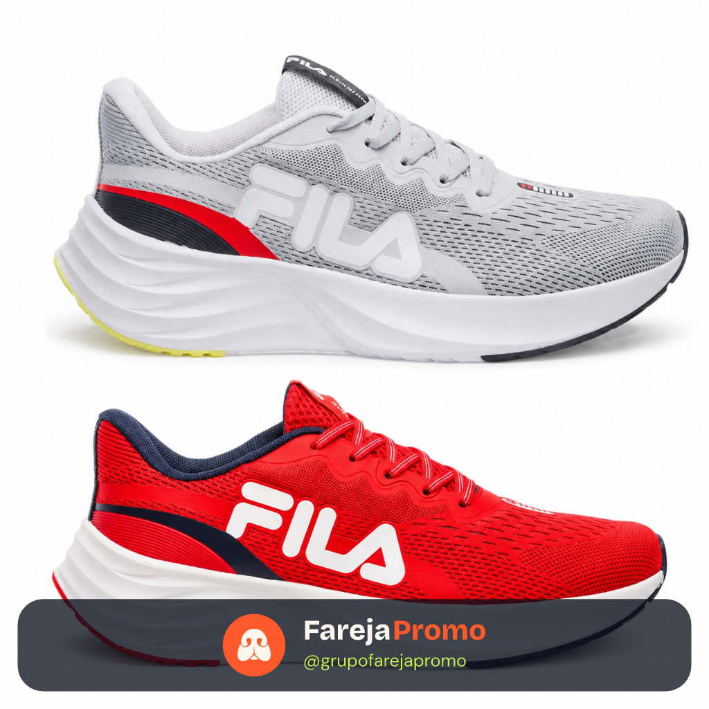 Tênis Fila Racer Comet Masculino Corrida Academia Oferta Original