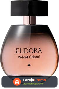 Eudora Velvet Cristal Desodorante Colônia 100ml