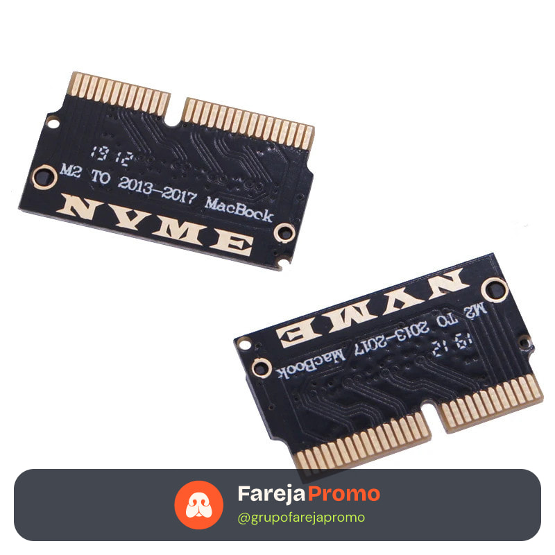 Adaptador M2 para NVMe PCIe M.2 para NGFF SSD para Laptop Apple Macbook Air Pro 2013 2014 2015 A1465 A1466 A1502 A1