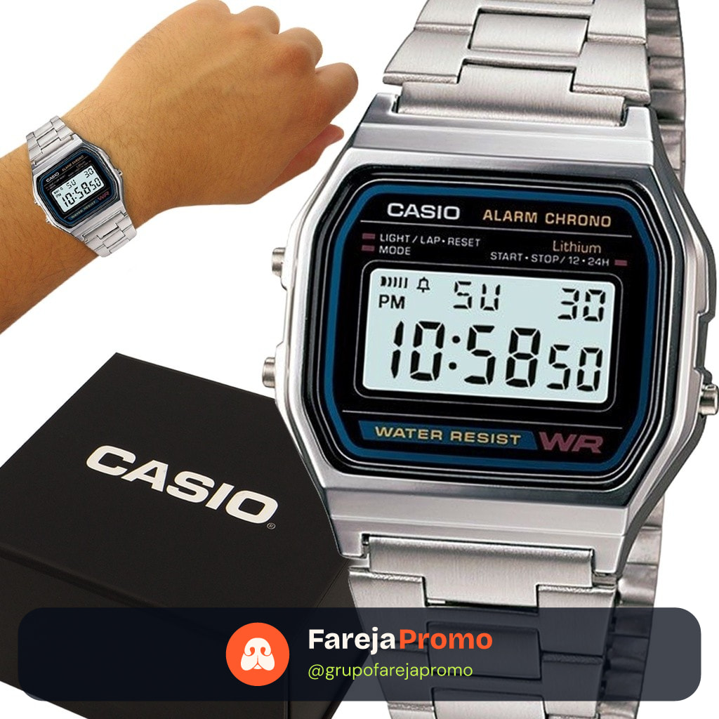 Relógio Casio Digital Vintage Original com garantia de 1ano