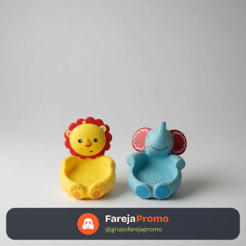 Saboneteira Fisher Price Brinquedo Infantil 2 Unid