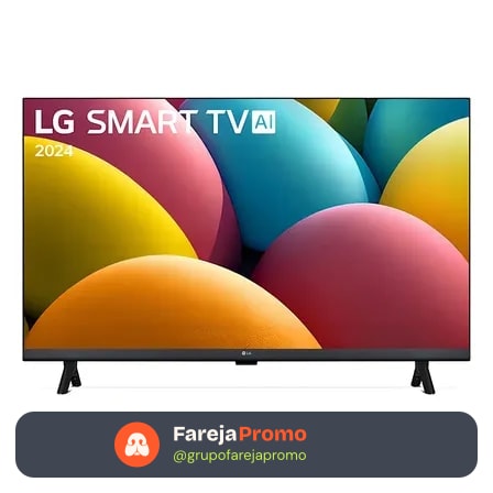 Smart Tv 32'' LG Hd 32lr600bpsa Processador 5 Ger6 Alexa Webos