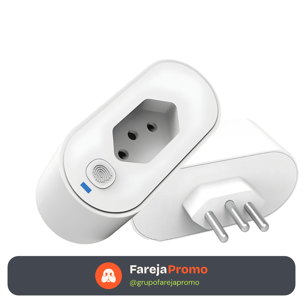 Tomada Adaptador Inteligente Wifi 16a e 20a Alexa Google Smart App Desliga E Liga Via Aplicativo