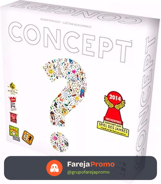 Asmodee Galápagos Concept, 4 a 12 Jogadores, Idade +10