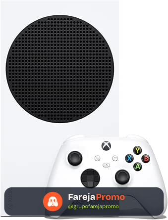 Xbox Series S - Console 512GB SSD Com Controle Sem Fio - Até 120 FPS - 10GB RAM - Alta Faixa Dinâmica - Arquitetura Velocity