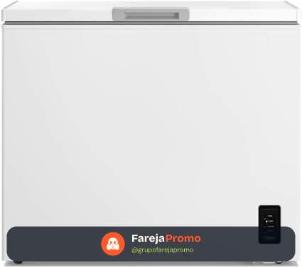 Freezer Horizontal Electrolux HB250 245 Litros Inverter 1 Porta Branco Bivolt