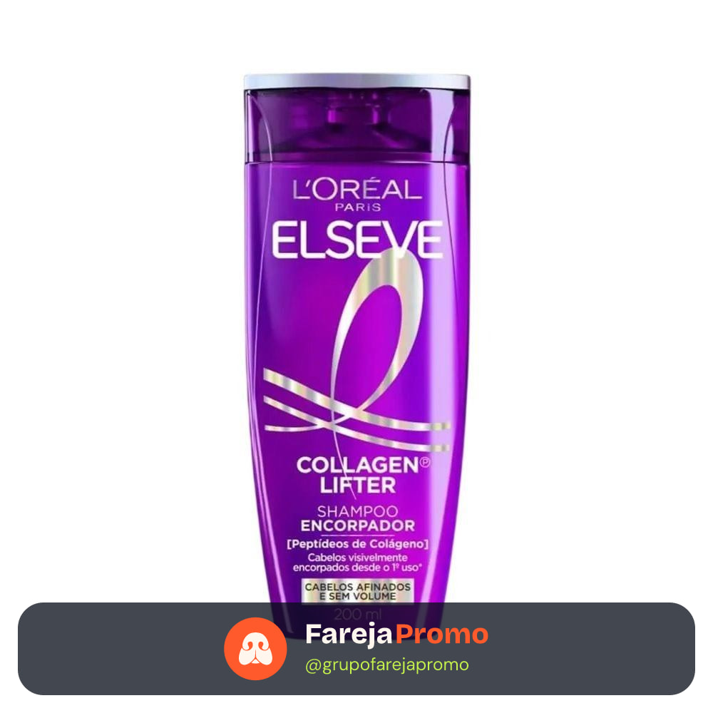 Shampoo Elseve Collagen Lifter 200ml