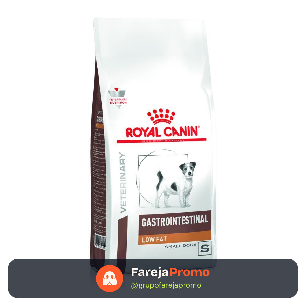 Royal Canin Vet Cães Gastro Intestinal Low Fat Small 7,5kg