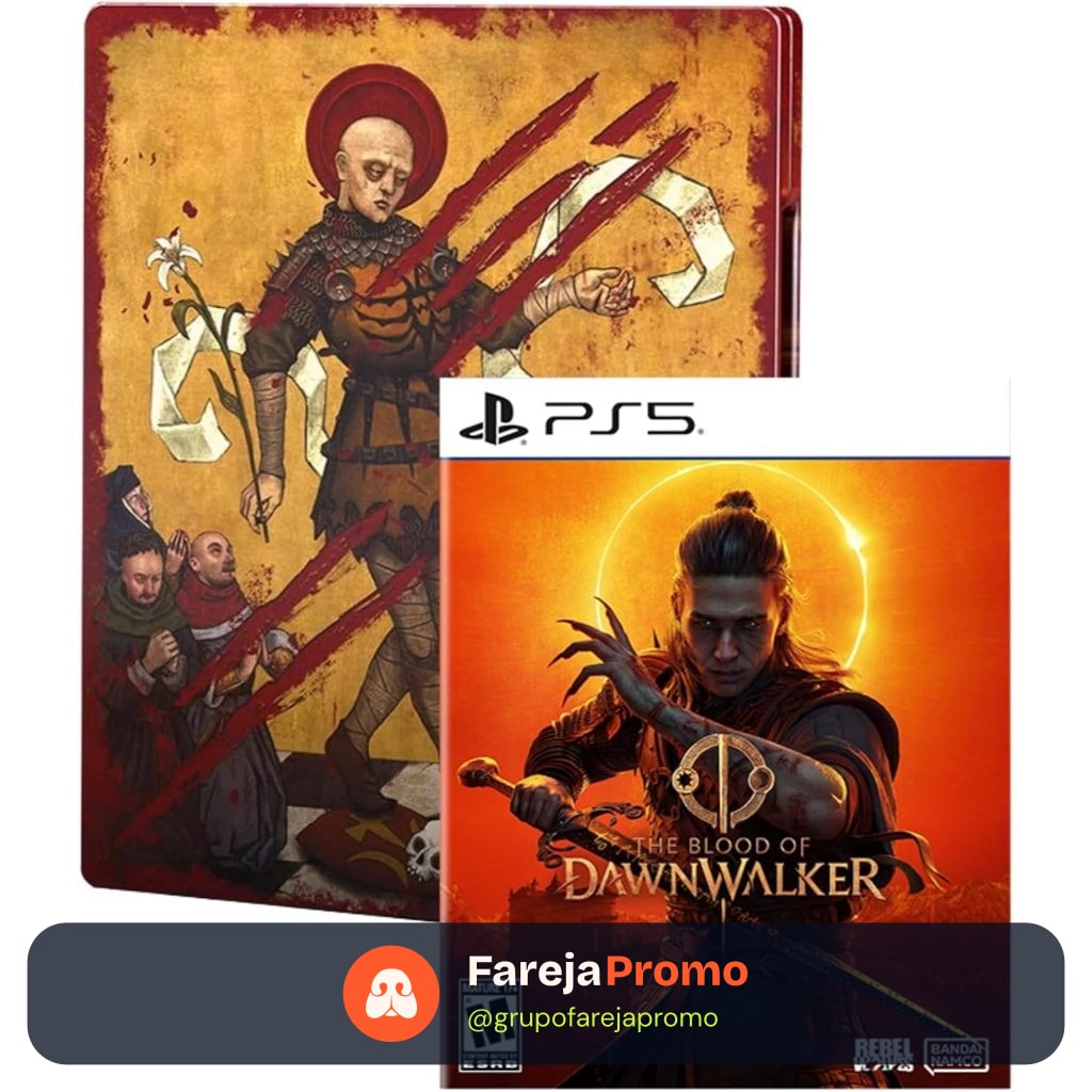 The Blood of Dawnwalker Steelbook Edition PS5 Midia Fisica