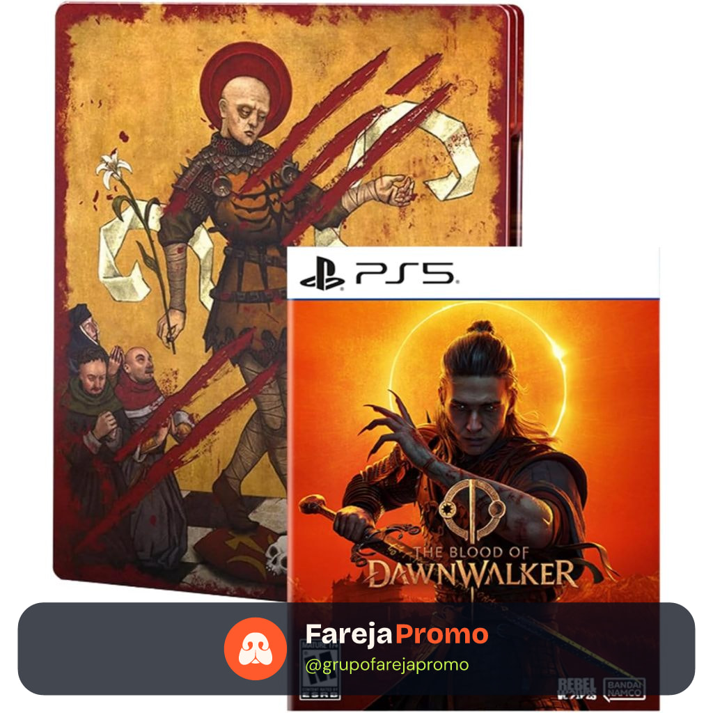 The Blood of Dawnwalker Steelbook Edition PS5 Midia Fisica
