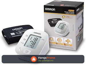 Monitor de Pressao Arterial de Braco Omron HEM-7144T2