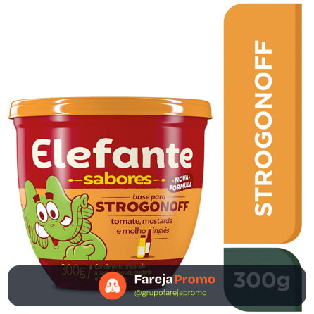 Extrato Tomate Elefante Strogonoff Pp 300grs