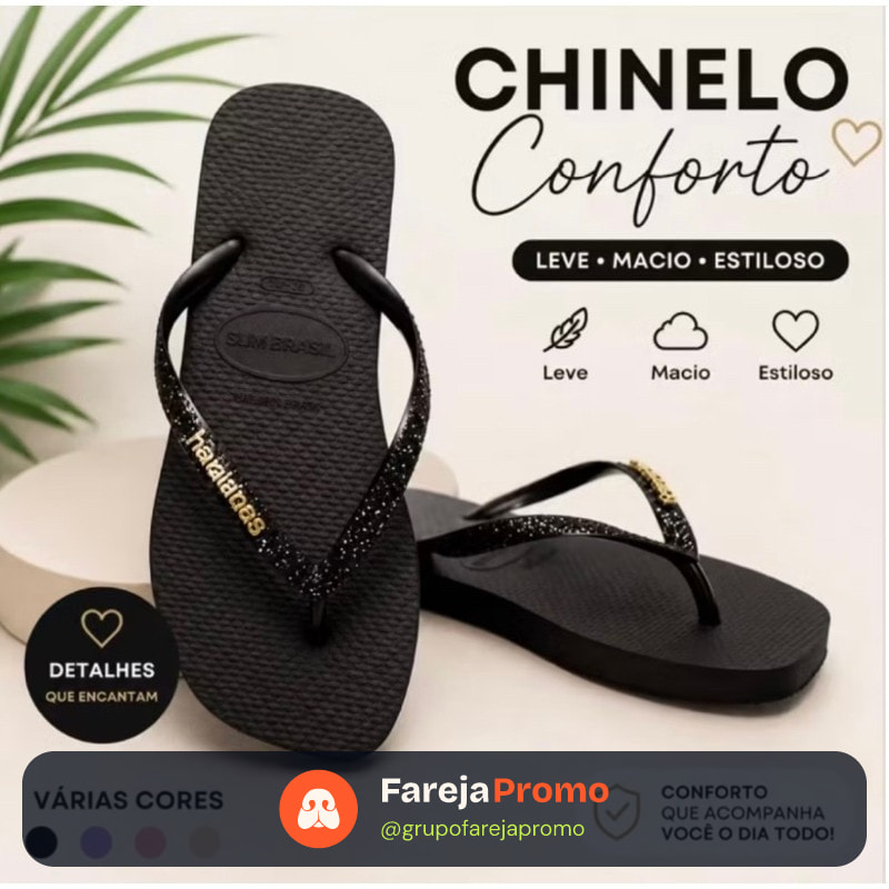 Chinelo de Dedo Feminino sola quadrada– Confortável, Leve e Moda Verão Tendências