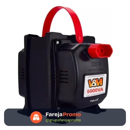 Transformador 5000va De 110 Para 220 E 220v Para 110v Bivolt 12000 Btus Conversor Voltagem 5kva Energia Ar Condicionado Impressoras Brother Microondas Máquina Costura Geladeira Lavar Roupas 127v 127