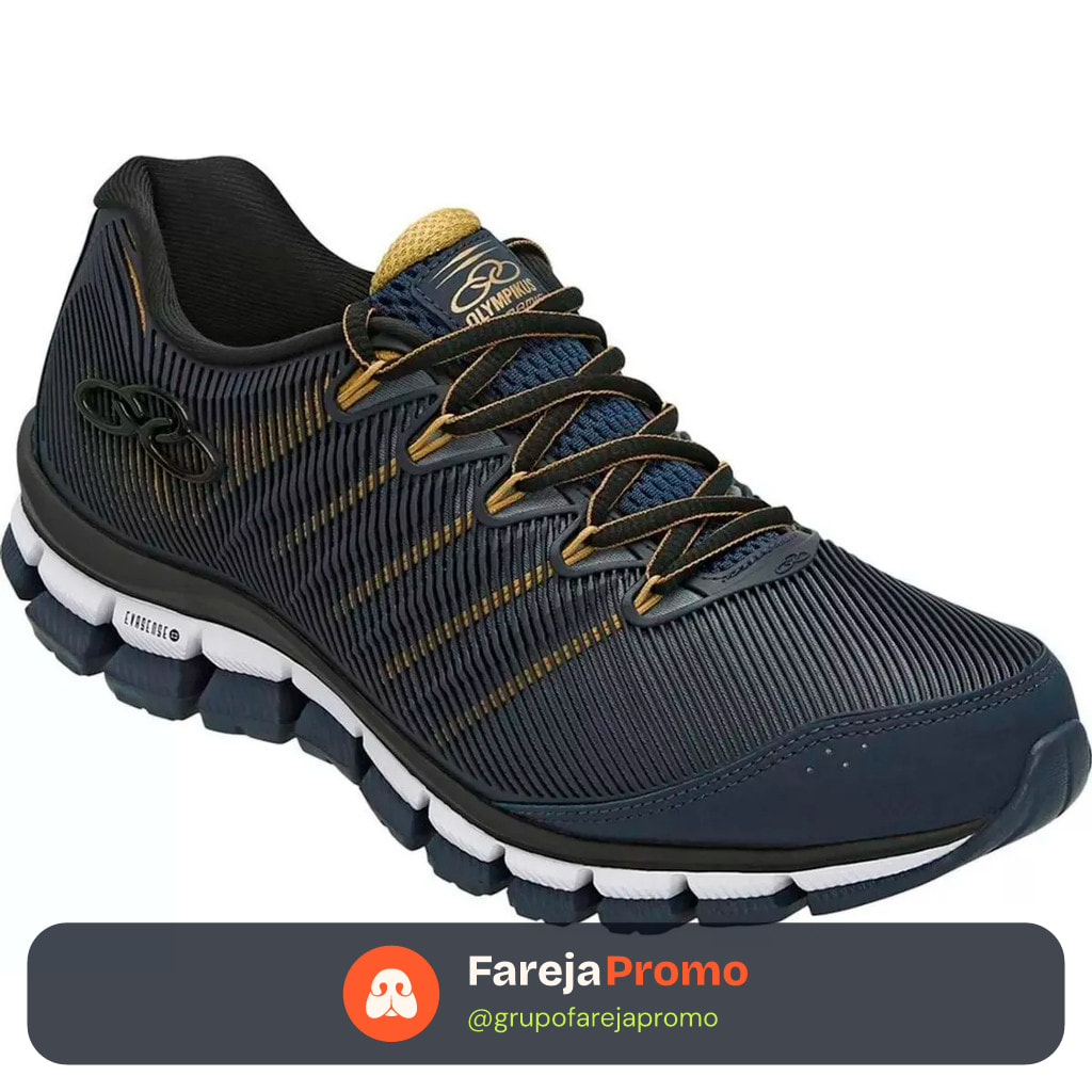 Tênis Olympikus Dynamic Masculino Esportivo Caminhada Treino Corrida Original