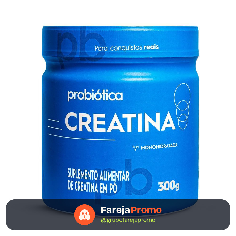 Creatina Probiótica Pura 300g