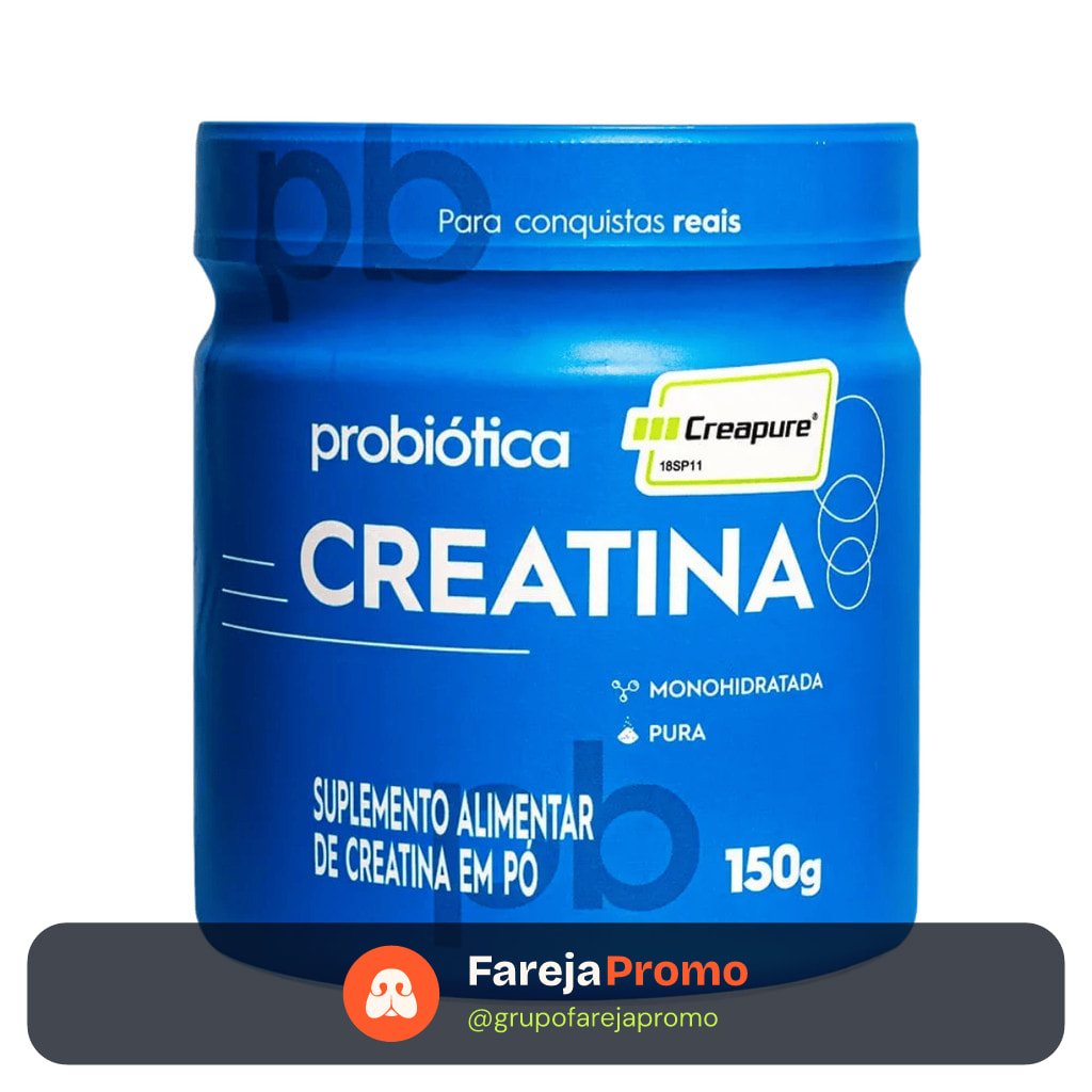 Creatina Monohidratada Probiotica 150g Pura