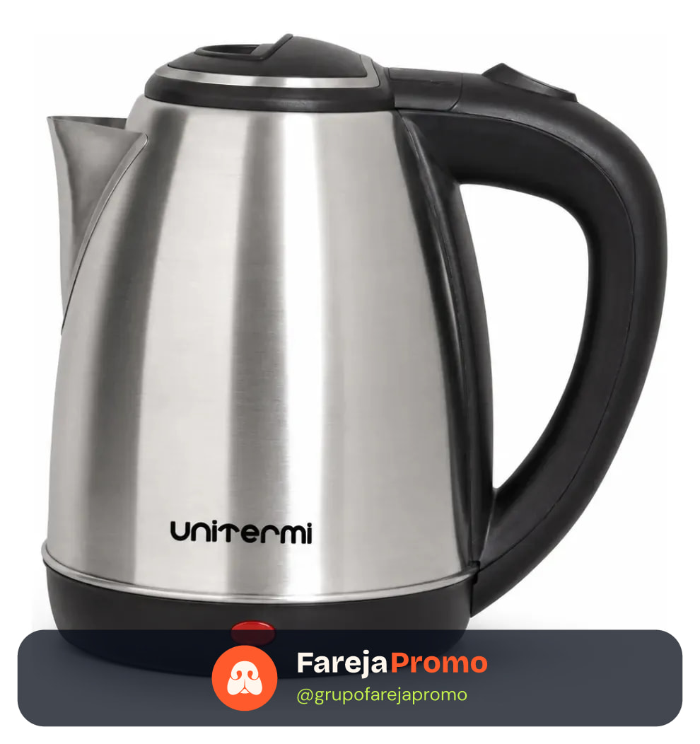 Chaleira Elétrica 1,8L 1200W Atacama Unitermi