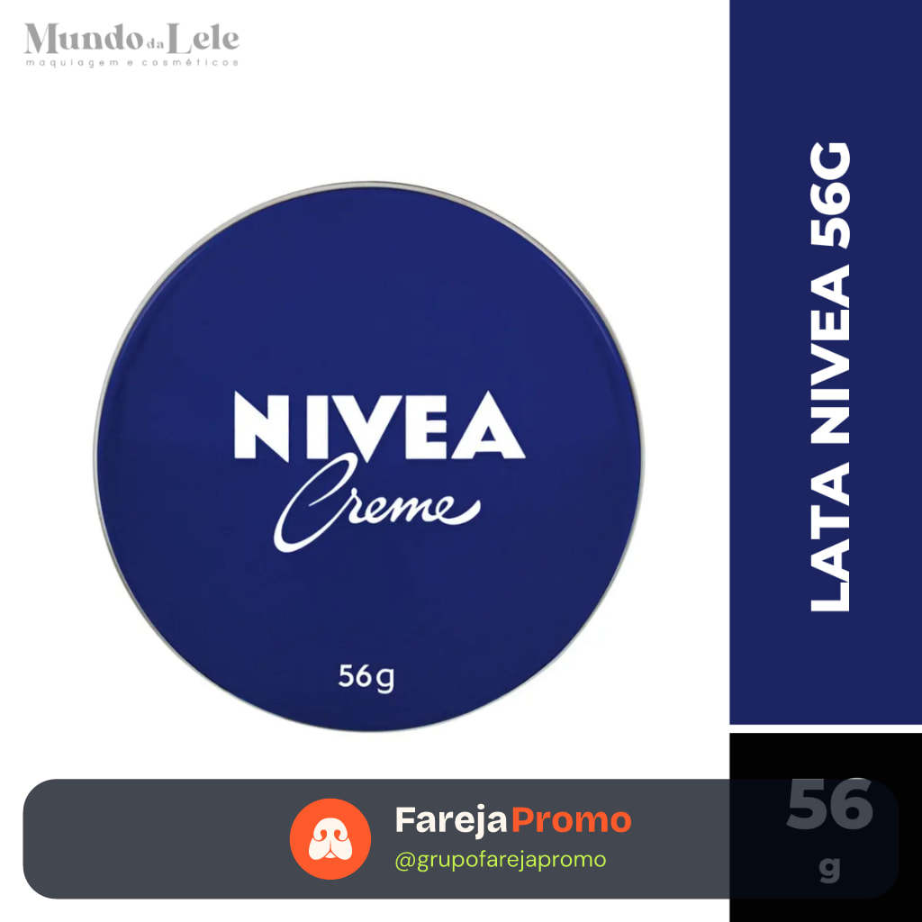 Creme Hidratante Lata Original 56g Nivea - 1 Unidade