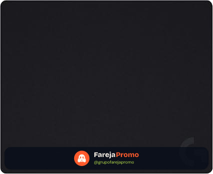 Mouse Pad com Base Antiderrapante Logitech G440 Otimizado para Jogos e com Superfície de Baixo Atrito