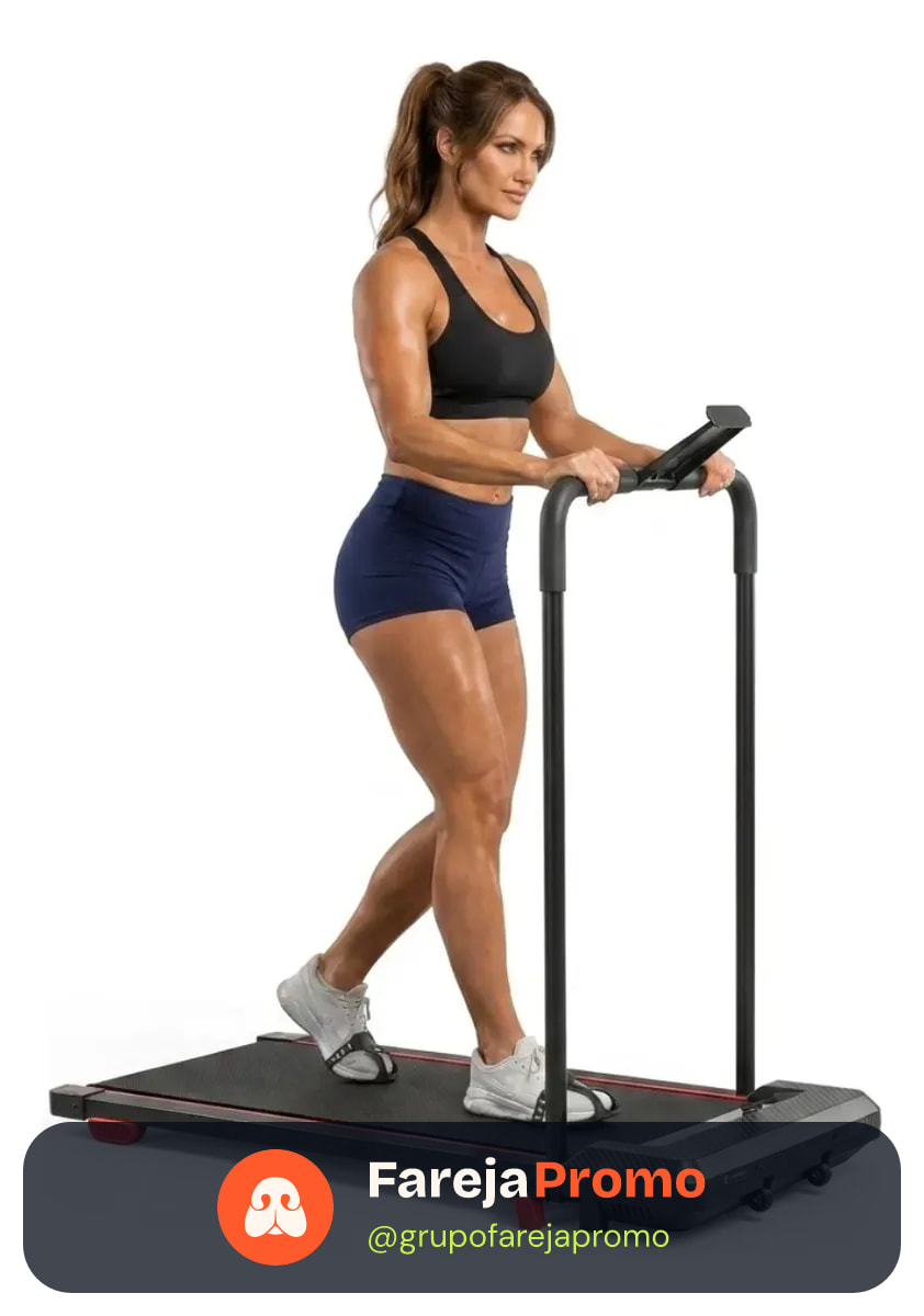Esteira Ergométrica Elétrica Dobrável Residencial Cardio