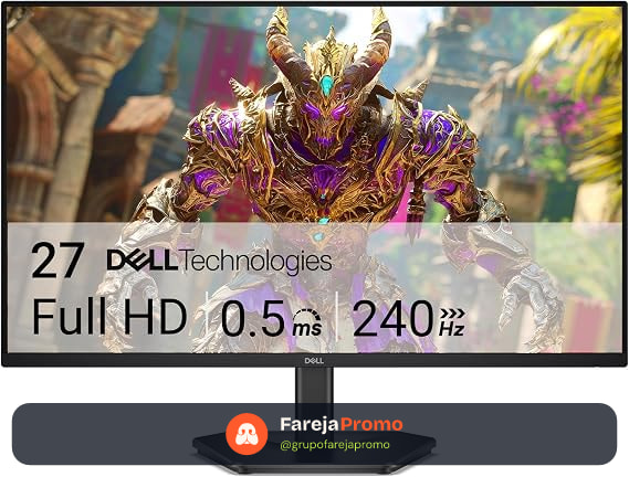 Monitor Dell 27, Fhd (1920 x 1080), 240 Hz, Ips, Se2726hg