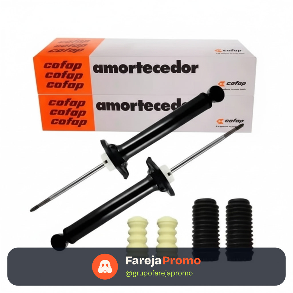 2 Amortecedor Traseiros Cofap Gol G5 G6 Voyage C/ Kit