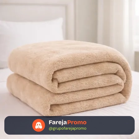 Coberta Manta Soft Casal Microfibra Anti-alérgica Dupla Face