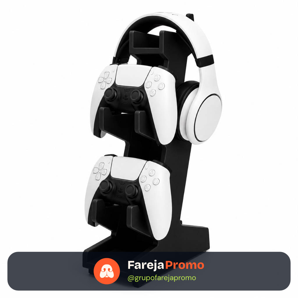 Suporte Porta Controle Videogame Gamer Para Ps4 Xbox Ps5